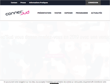 Tablet Screenshot of connecsud.com